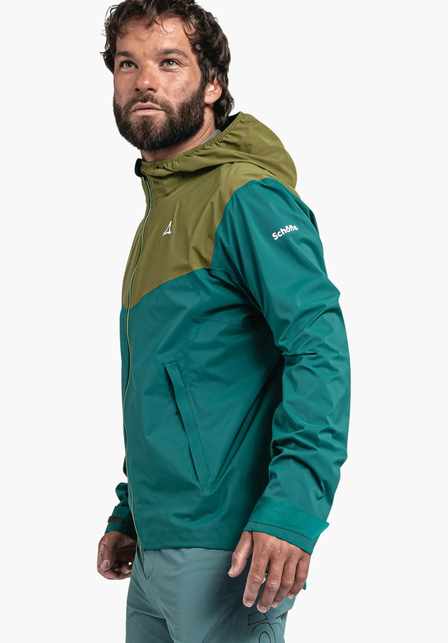 MEN SCHÖFFEL Bike<Waterproof mountain bike jacket orange