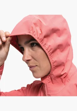 WOMEN SCHÖFFEL Bike<Waterproof mountain bike jacket rosa