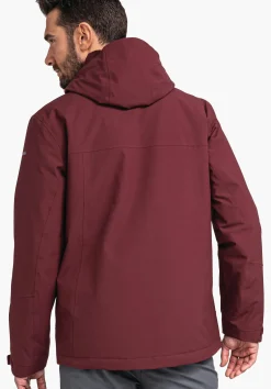 MEN SCHÖFFEL Trek & Hike|Outdoor Jackets<Waterproof padded hiking jacket red