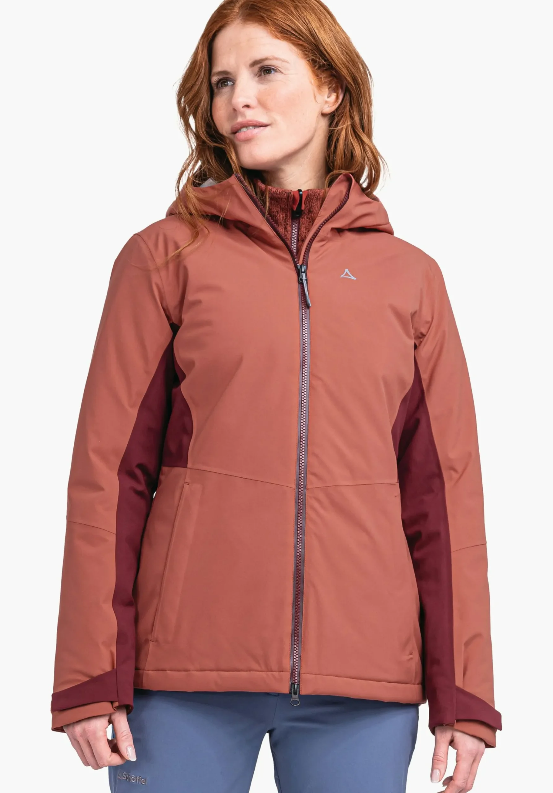 WOMEN SCHÖFFEL Outdoor Jackets<Waterproof padded hiking jacket red