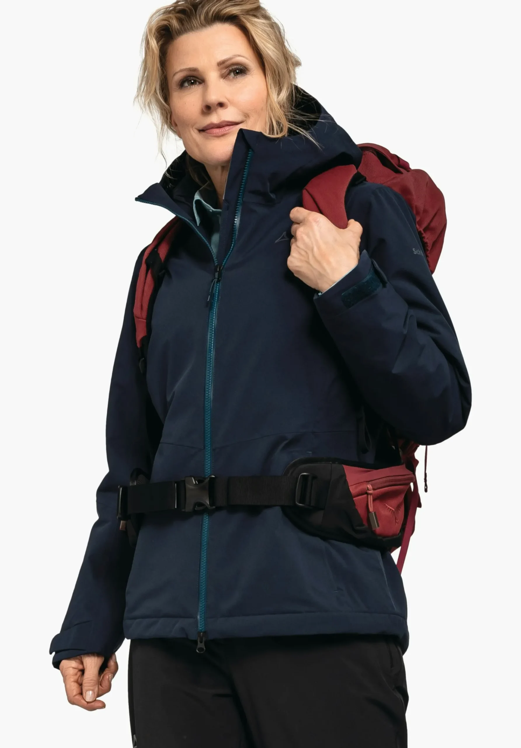 WOMEN SCHÖFFEL Trek & Hike|Outdoor Jackets<Waterproof padded hiking jacket red