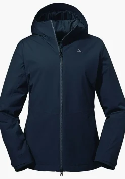 WOMEN SCHÖFFEL Trek & Hike|Outdoor Jackets<Waterproof padded hiking jacket red
