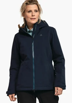 WOMEN SCHÖFFEL Trek & Hike|Outdoor Jackets<Waterproof padded hiking jacket red