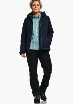 WOMEN SCHÖFFEL Trek & Hike|Outdoor Jackets<Waterproof padded hiking jacket red