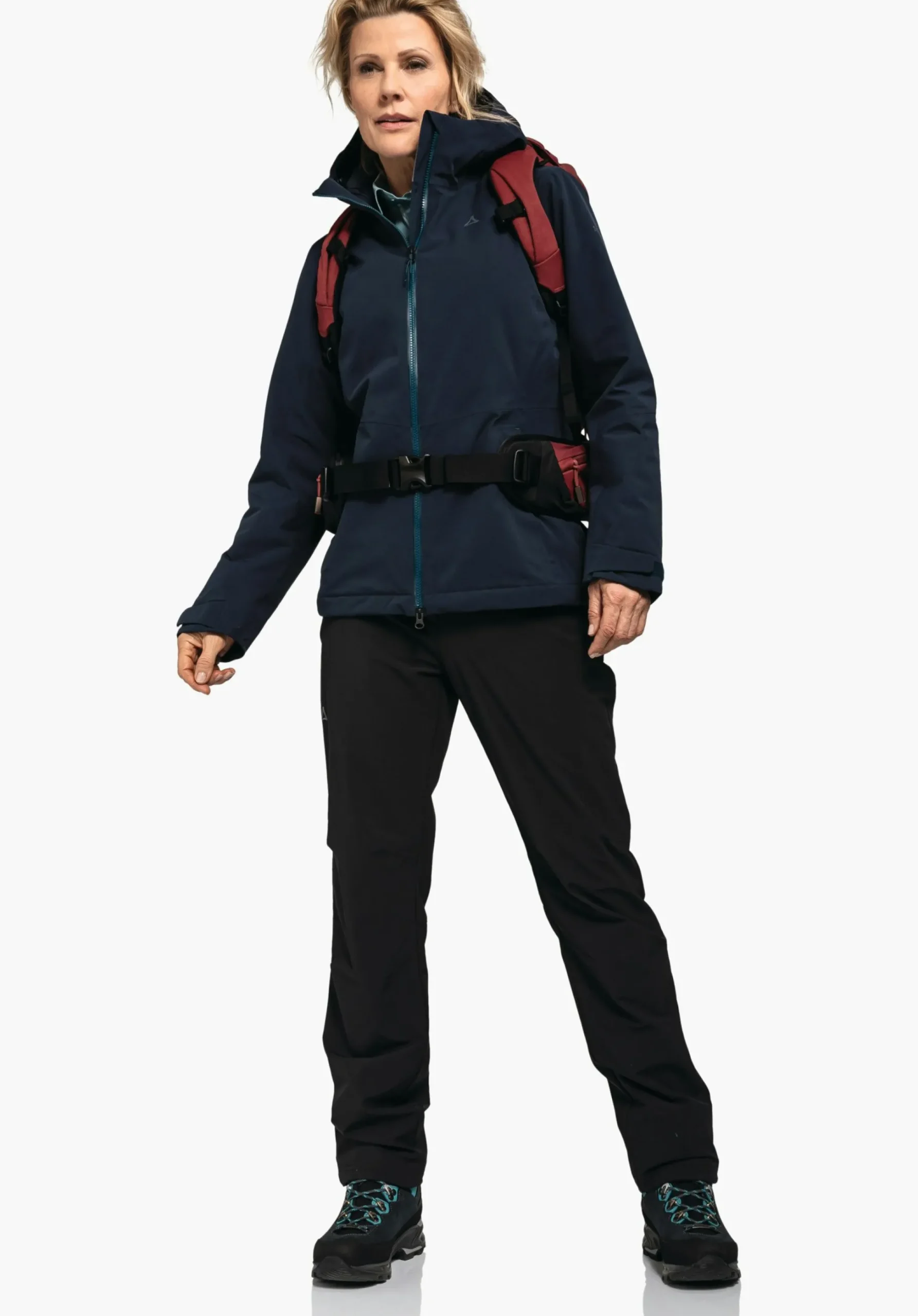WOMEN SCHÖFFEL Trek & Hike|Outdoor Jackets<Waterproof padded hiking jacket red