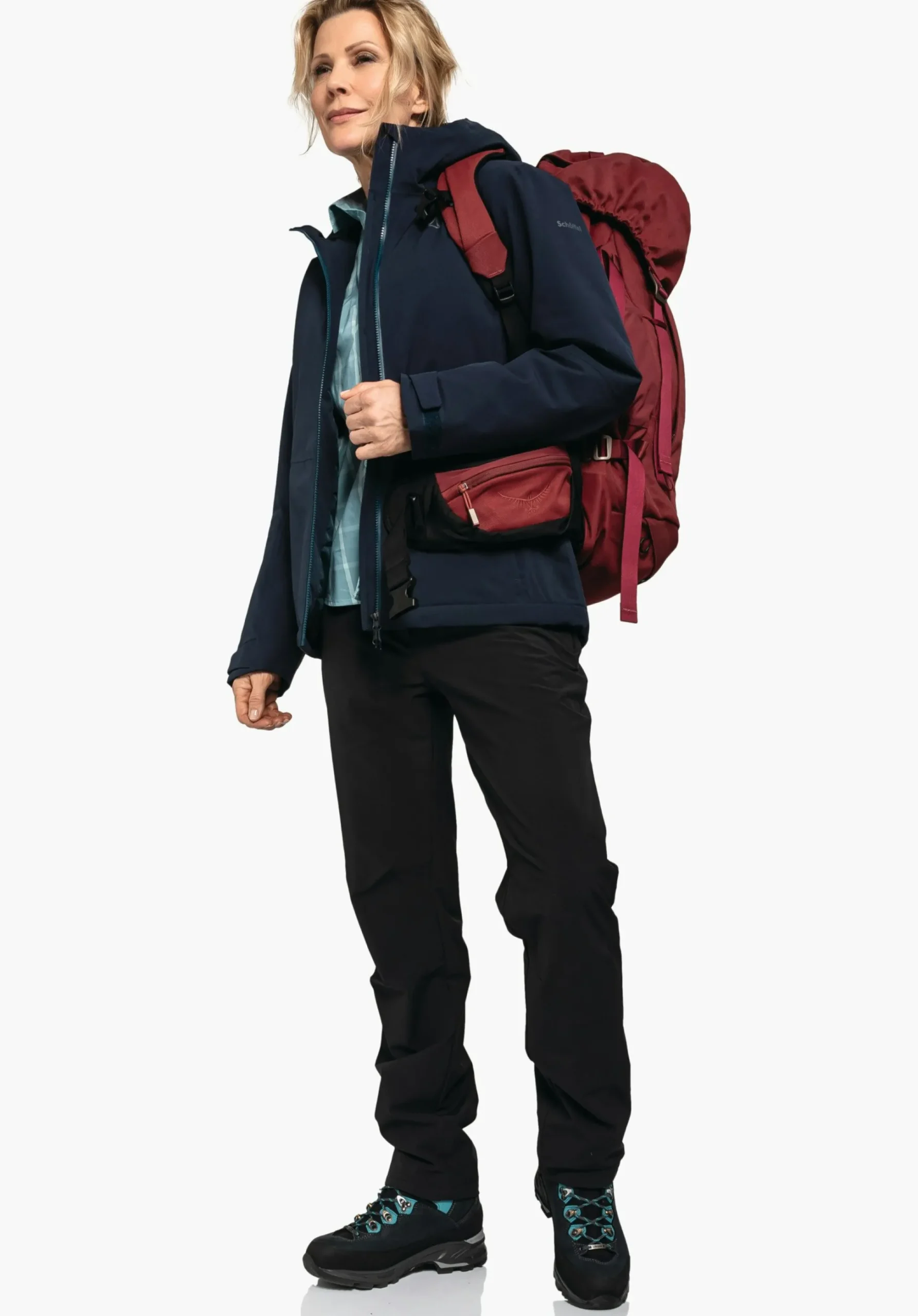 WOMEN SCHÖFFEL Trek & Hike|Outdoor Jackets<Waterproof padded hiking jacket red