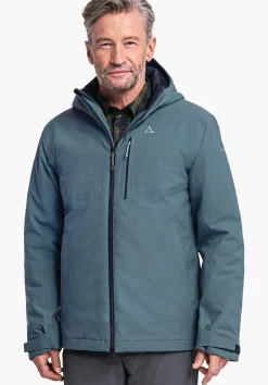 MEN SCHÖFFEL Trek & Hike|Outdoor Jackets<Waterproof padded hiking jacket red