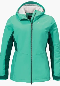 WOMEN SCHÖFFEL Outdoor Jackets<Waterproof padded hiking jacket red