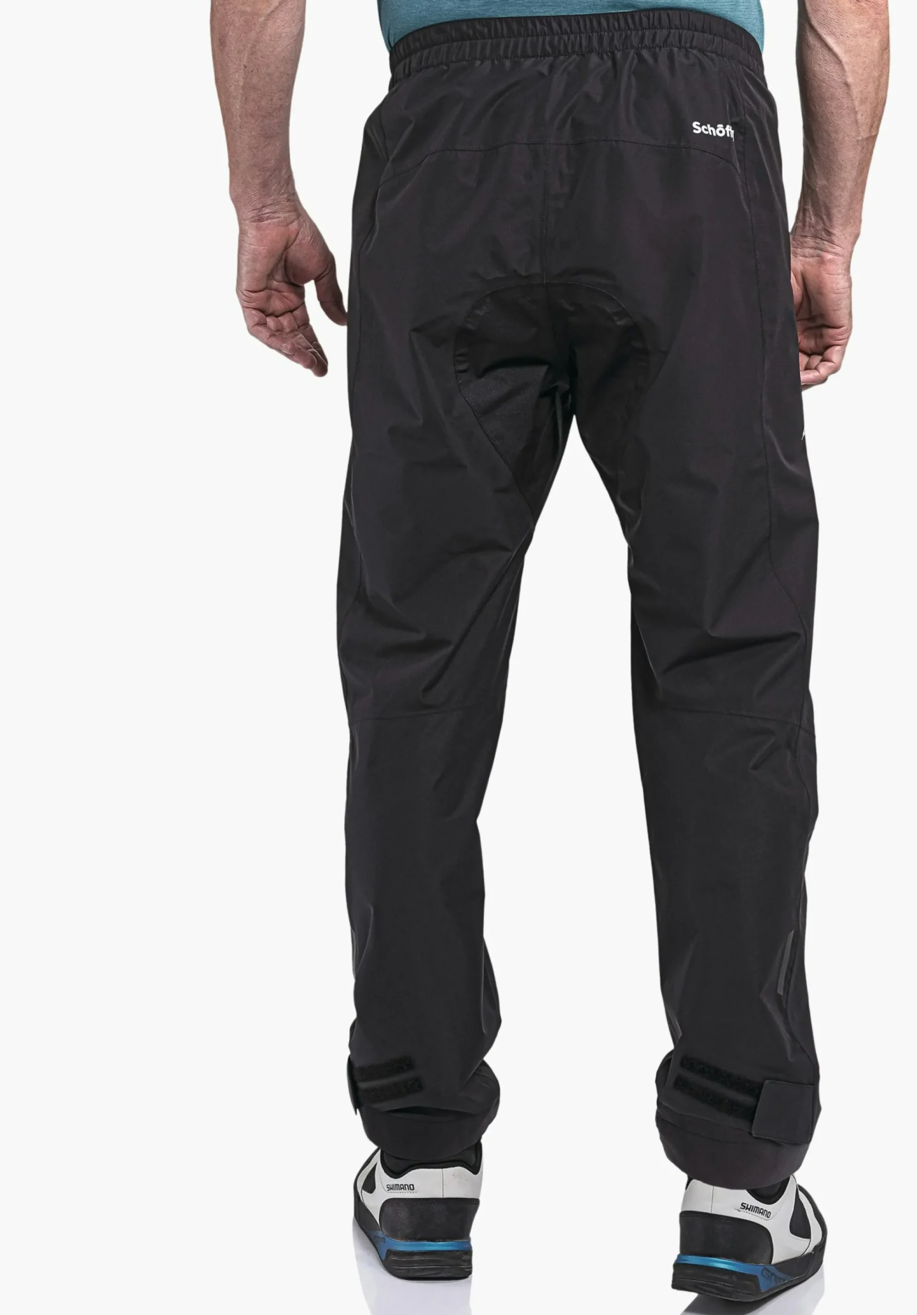 MEN SCHÖFFEL Bike<Waterproof rain pants for cycling schwarz
