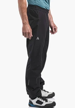 MEN SCHÖFFEL Bike<Waterproof rain pants for cycling schwarz