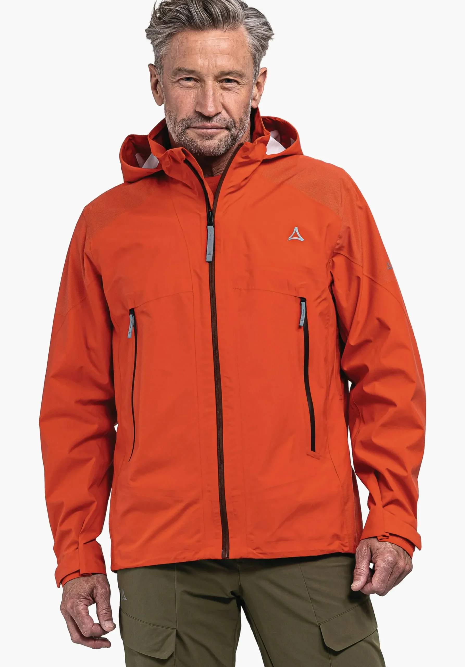 MEN SCHÖFFEL Trek & Hike|Outdoor Jackets<Waterproof robust hardshell jacket orange