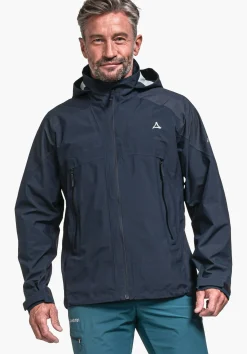MEN SCHÖFFEL Trek & Hike|Outdoor Jackets<Waterproof robust hardshell jacket orange