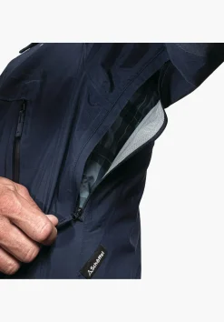 MEN SCHÖFFEL Trek & Hike|Outdoor Jackets<Waterproof robust hardshell jacket orange