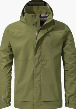 MEN SCHÖFFEL Travel/Leisure|Outdoor Jackets<Waterproof stylish everyday jacket grün