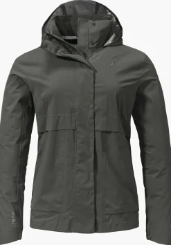 WOMEN SCHÖFFEL Travel/Leisure|Outdoor Jackets<Waterproof stylish everyday jacket rosa