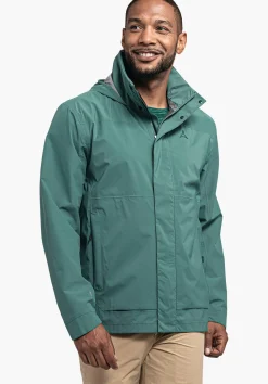 MEN SCHÖFFEL Travel/Leisure|Outdoor Jackets<Waterproof stylish everyday jacket grün