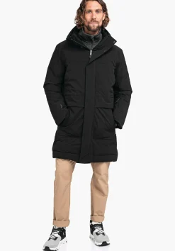 MEN SCHÖFFEL Travel/Leisure|Down- / Thermojacket<Waterproof urban down parka blue