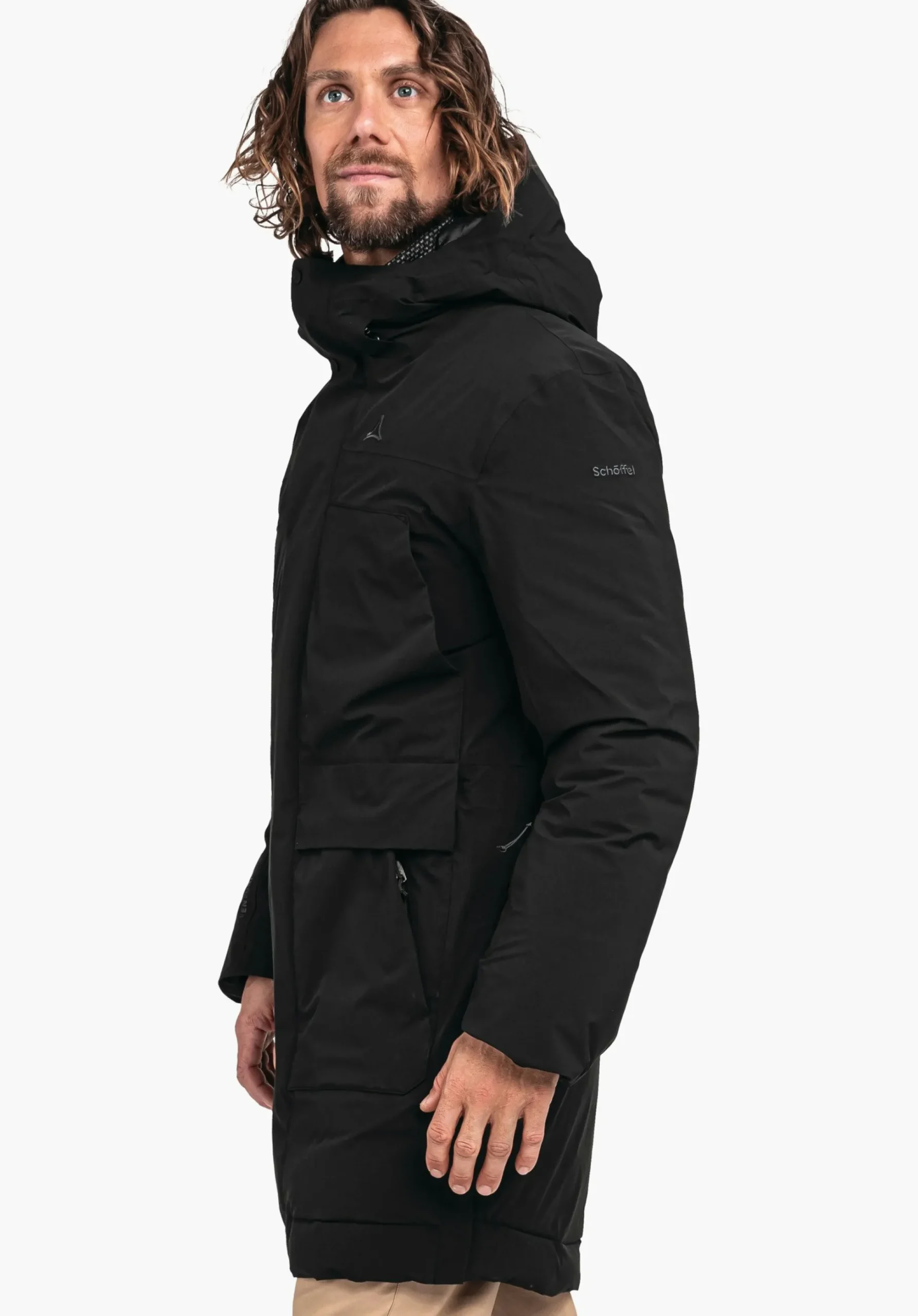 MEN SCHÖFFEL Travel/Leisure|Down- / Thermojacket<Waterproof urban down parka blue