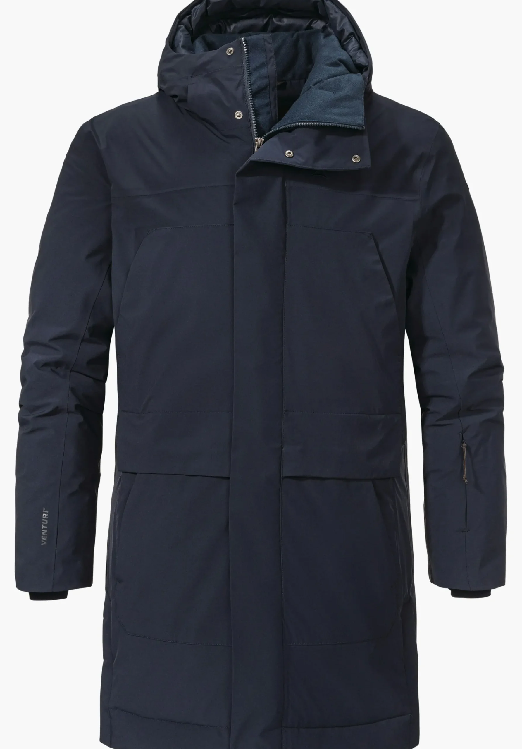 MEN SCHÖFFEL Travel/Leisure|Down- / Thermojacket<Waterproof urban down parka blue