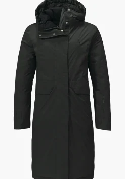 WOMEN SCHÖFFEL Travel/Leisure|Down- / Thermojacket<Waterproof urban down parka green