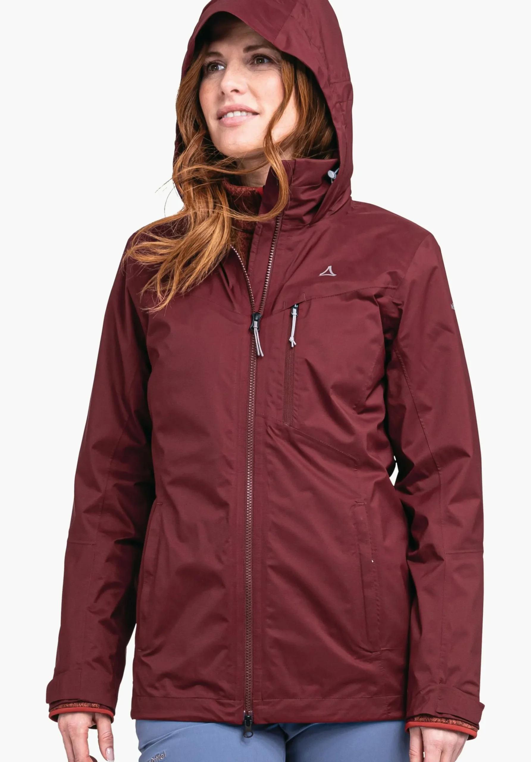 WOMEN SCHÖFFEL Trek & Hike|Outdoor Jackets<Waterproof ZipIn hiking jacket red