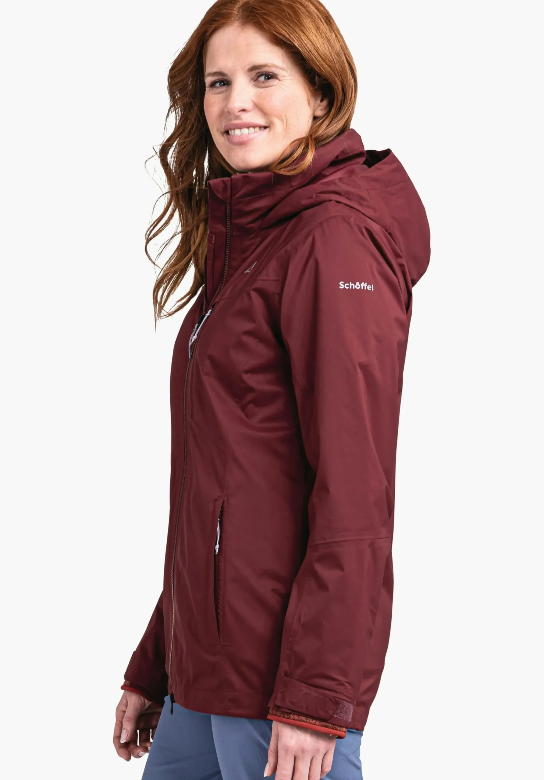 WOMEN SCHÖFFEL Trek & Hike|Outdoor Jackets<Waterproof ZipIn hiking jacket red