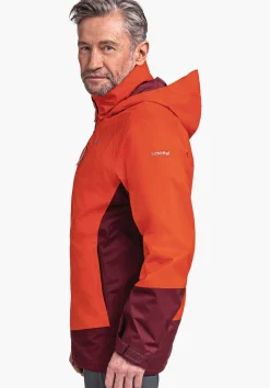 MEN SCHÖFFEL Trek & Hike|Outdoor Jackets<Waterproof ZipIn hiking jacket orange