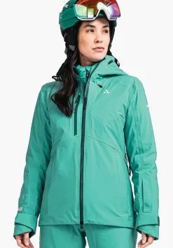WOMEN SCHÖFFEL Ski Tour|Skiing|Mountaineering|Outdoor Jackets<4-way stretch hardshell touring jacket red