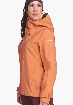 WOMEN SCHÖFFEL Ski Tour|Skiing|Mountaineering|Outdoor Jackets<4-way stretch hardshell touring jacket red