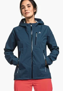 WOMEN SCHÖFFEL Trek & Hike|Outdoor Jackets<Wind- and waterproof hiking jacket red