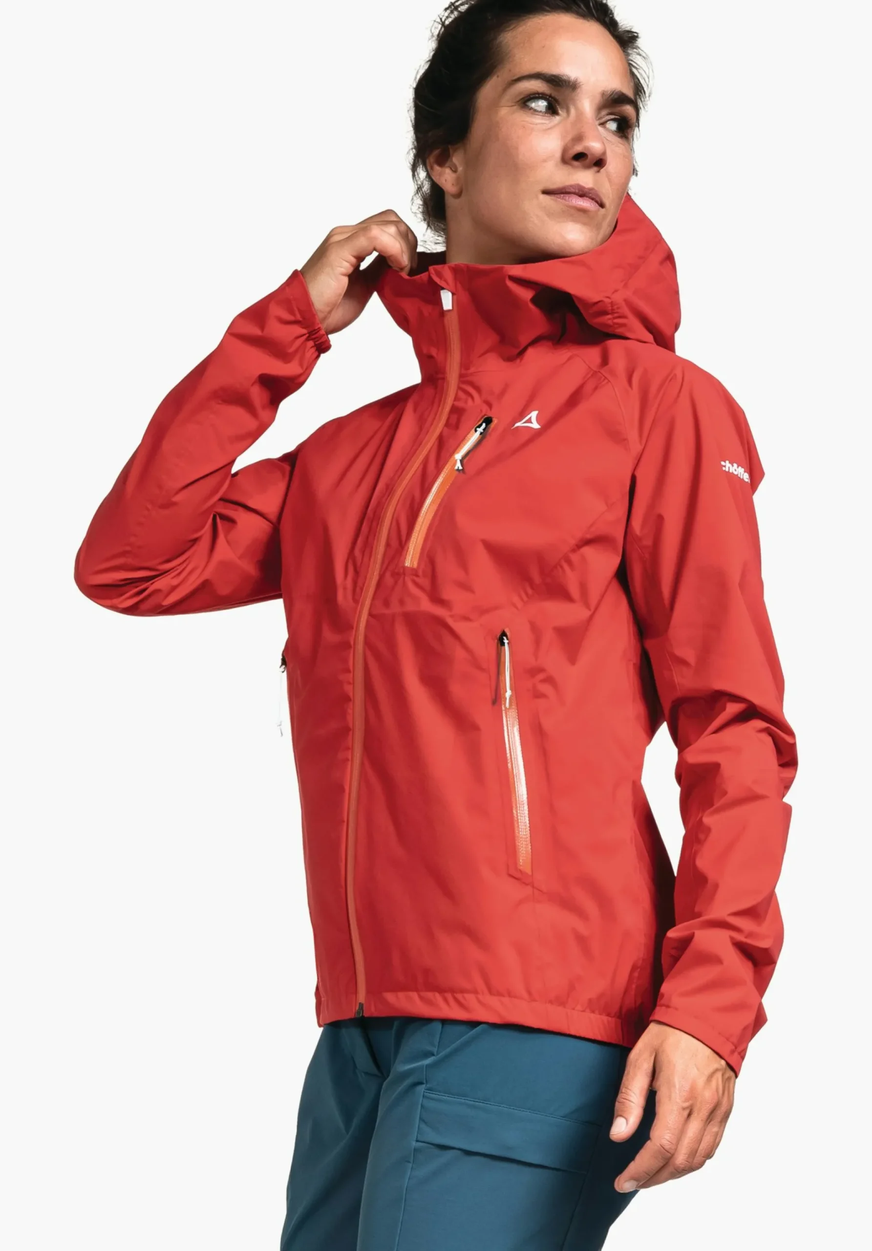 WOMEN SCHÖFFEL Trek & Hike|Outdoor Jackets<Wind- and waterproof hiking jacket red