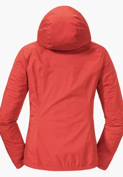 WOMEN SCHÖFFEL Trek & Hike|Outdoor Jackets<Wind- and waterproof hiking jacket red