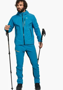 MEN SCHÖFFEL Trek & Hike|Outdoor Jackets<Wind- and waterproof hiking jacket blue