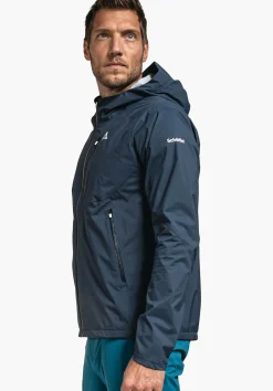 MEN SCHÖFFEL Trek & Hike|Outdoor Jackets<Wind- and waterproof hiking jacket blue