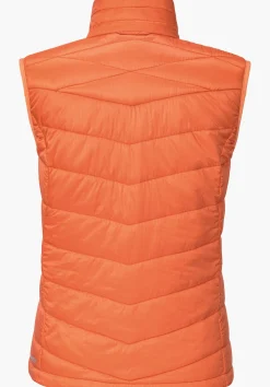 WOMEN SCHÖFFEL Trek & Hike<Windproof & padded hiking gilet orange