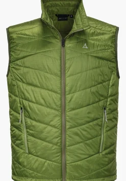MEN SCHÖFFEL Trek & Hike<Windproof & padded hiking gilet orange