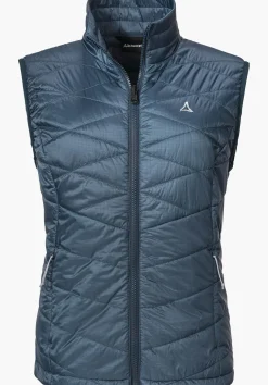 WOMEN SCHÖFFEL Trek & Hike<Windproof & padded hiking gilet orange