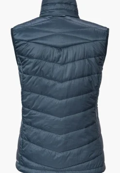 WOMEN SCHÖFFEL Trek & Hike<Windproof & padded hiking gilet orange