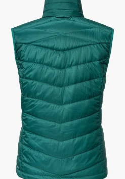 WOMEN SCHÖFFEL Trek & Hike<Windproof & padded hiking gilet orange