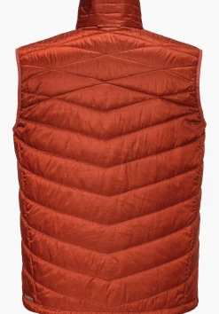 MEN SCHÖFFEL Trek & Hike<Windproof & padded hiking gilet orange