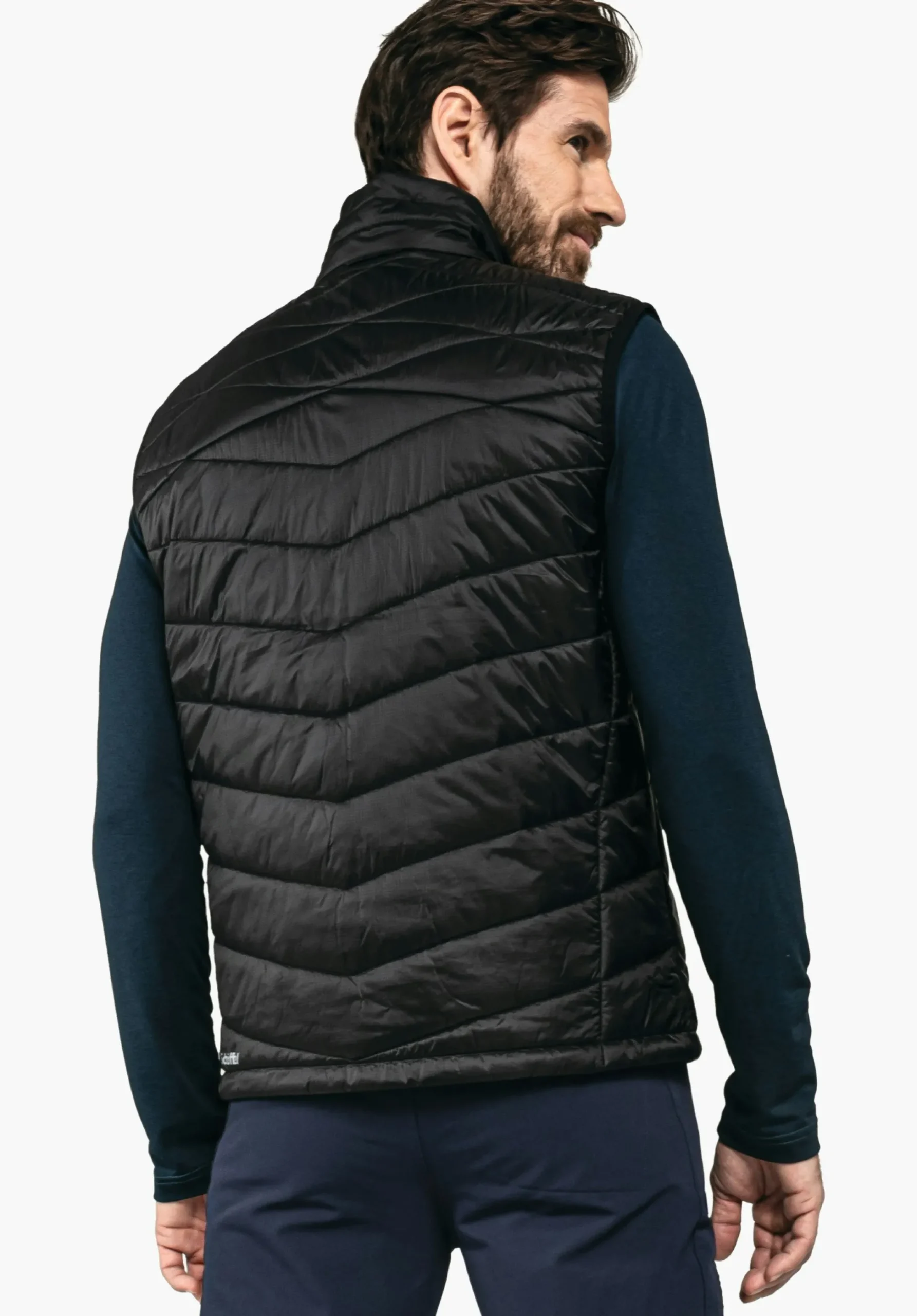 MEN SCHÖFFEL Trek & Hike<Windproof & padded hiking gilet orange
